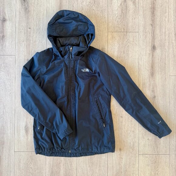 The North Face Jacket Women's Medium Black DryVent Waterproof Rain Jacket - Picture 1 of 2